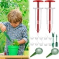 thumbnail image 1 of CHOK 2024 New Mini Sowing Seed Dispenser  Mini Seed Spreader  Seed Sower Tool  Small Seed Planter Tool  Mini Sowing Seed Dispenser Sower  Manual Seedlings Dibber and Widger Set, 1 of 3