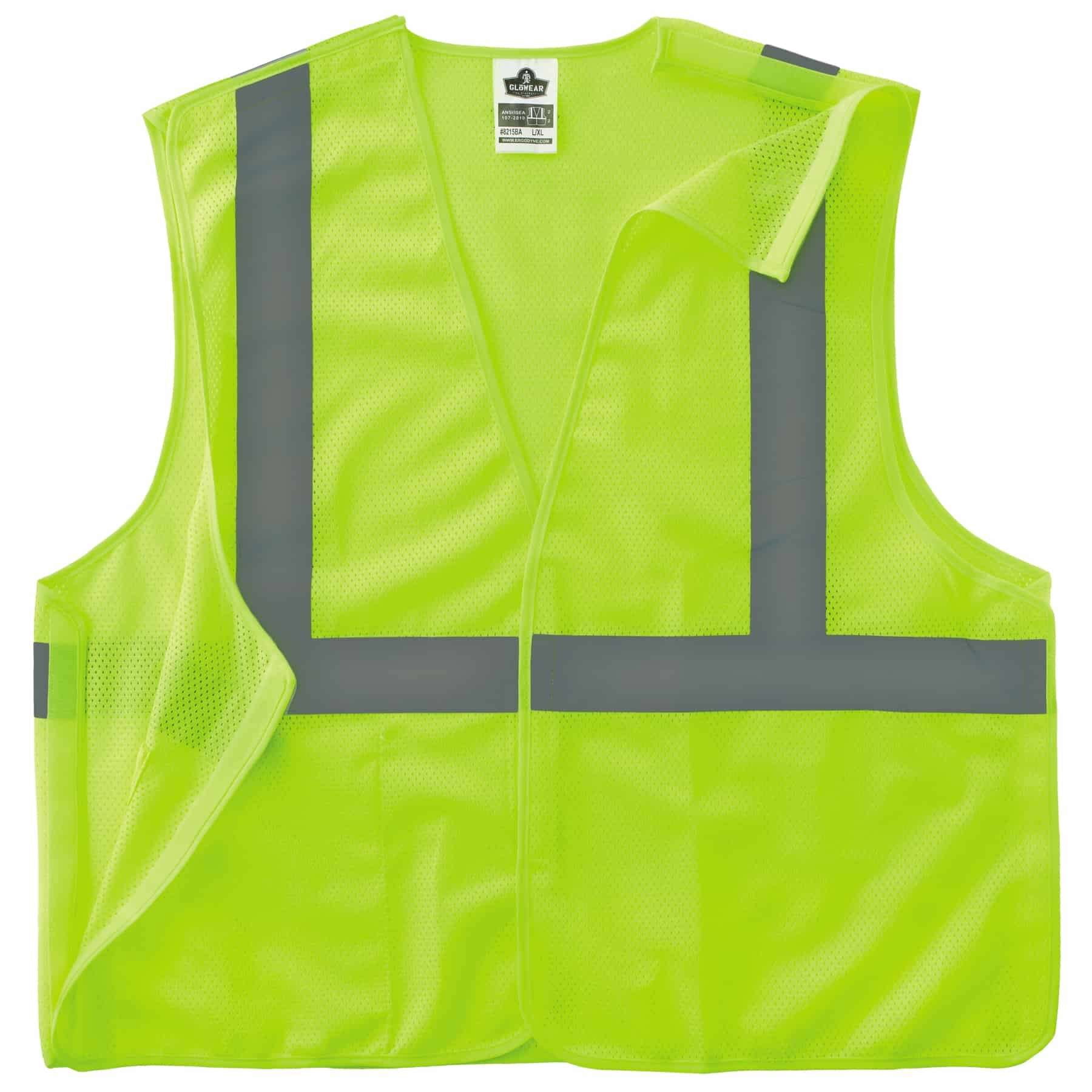 Ergodyne 8215BA XS Lime Type R Class 2 Breakaway Mesh Vest