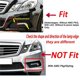 thumbnail image 3 of Luz LED Antiniebla para Parachoques Delantero de Coche, Luz de Circulación Diurna para W212 E350 E550 E63 2010-2016 A2128200756 Izquierda, 3 of 10