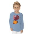 thumbnail image 2 of Awkward Styles Thanksgiving Toddler Long Sleeve Shirt Happy Turkey Kids T-Shirt, 2 of 5