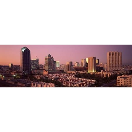 Buildings in a city San Diego San Diego County California USA Canvas Art - Panoramic Images (18 x