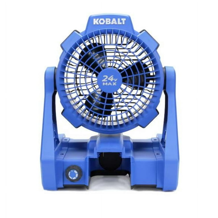Kobalt 7-in 24-Volt 5-Speed High Velocity Indoor/Outdoor Blue