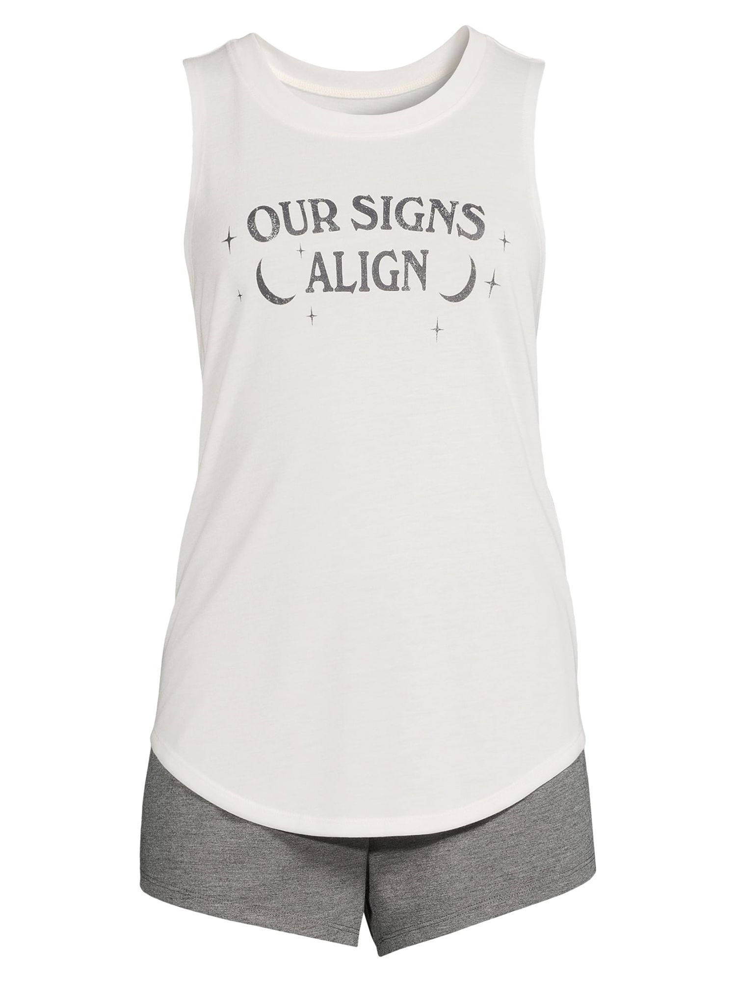 Grayson Social Women's & Women's Plus Our Signs Align Sleepwear Set, 2 Piece - image 3 of 5