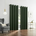 thumbnail image 6 of Sun Zero Nolan 1-Piece Energy Saving Blackout Grommet Curtain Panel, 54"X63", Evergreen, 6 of 9