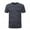Grey B, variant on TAIAOJING Mens Streetwear Style T-Shirts Summer Casual O-Neck Fitness Sport Fast-Dry Breathable Top Blouse Cotton Shirt