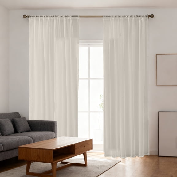 Qocolcyl Blackout Curtains for Living Room, 1 Panel Polyester Thermal Insulated Soundproof Window Drapes, Room Darkening Privacy Curtain, Machine Washable Treatments for Bedroom Office, 55" W x 86.6"