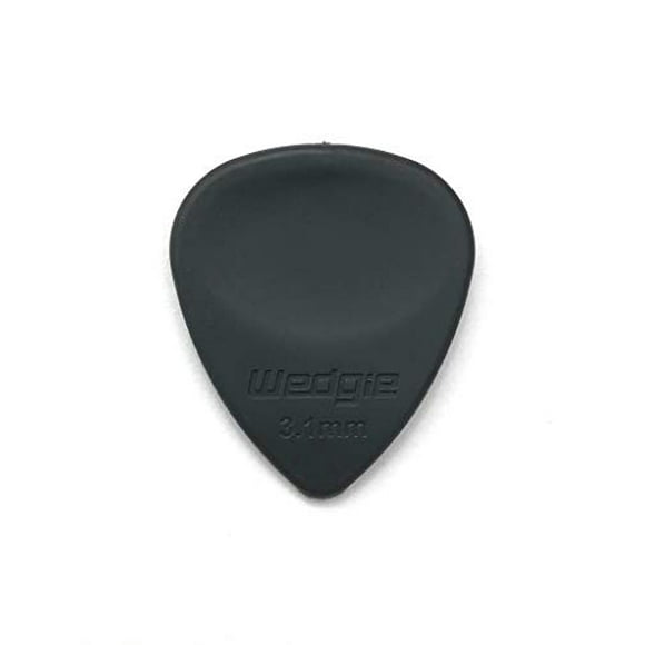 Wedgie WRPP31H Rubber Guitar Picks 3.1mm Hard, 3 Pack