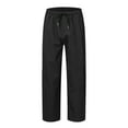 thumbnail image 1 of Durtebeua Open Bottom Pants for Jogging Workout,Training Casual Pants For Men Straight Fit, 1 of 6