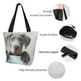 thumbnail image 4 of Disketp Adorable Puppy Portrait for Women’s Casual Shoulder Tote Bag Cross-body Handbags for Shopping, Travel and Daily Use, 4 of 6