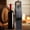 Black Crocodile, variant on BOKYAN Red Crocodile Single Wine Tote Bag, PU Leather Champagne Carrier Box Gift Case, Portable Hard-Shelled Wine Bottle Protector with Handle, 16.1x3.5x3.5 Inches / 41x9x9 cm
