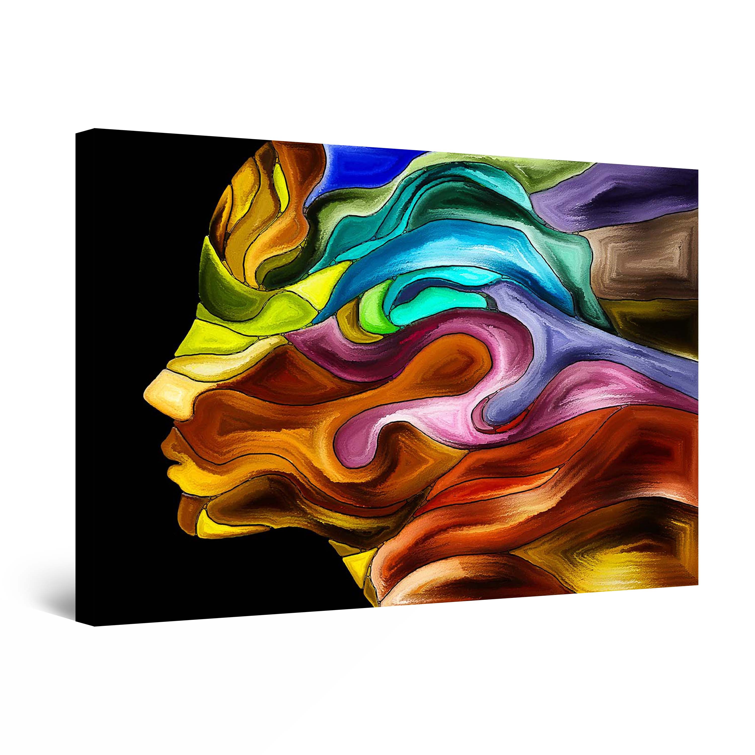 Startonight Canvas Wall Art Abstract Woman Face Colored Painting   F2f2a104 2929 448c B646 91513325e011 1.84a49e5a860fca1f93be322b15f4422c 