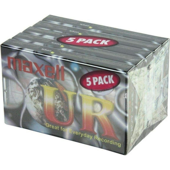 Maxell UR90 Audio Tapes Pack 10 UR-90, Storage Capacity: 90 Minutes By Visit the Maxell Store
