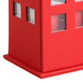 thumbnail image 2 of Benzara BM240350 Telephone Booth Jewelry Box with 2 Drawers, Red, 2 of 5
