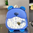 thumbnail image 6 of UJNDER Toddler Adorable Bear Design Backpack with Sound Feature Lightweight Cute School Daypack for Boys and Girls School Age,Blue,Mid, 6 of 7
