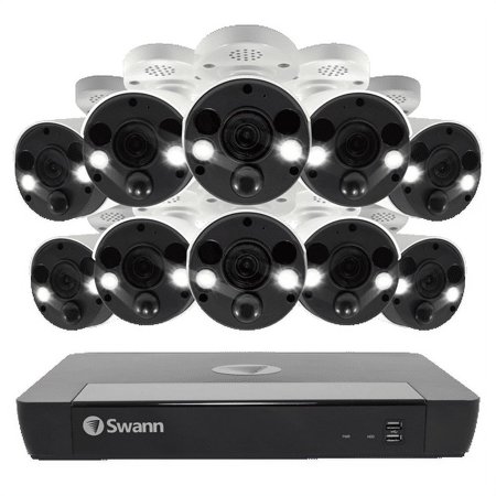 UPC: 0840236128983 | Swann 10 Camera 16 Channel 4K Ultra HD NVR Security System