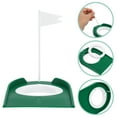 thumbnail image 3 of Miangastore 2pcs Golf Putting Cups Indoor Golf Putting Trainer Aids Detachable Putting Practice Discs, 3 of 8