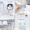 thumbnail image 3 of Wall Mounted Toothbrush Holder for Bathroom, Automatic Toothpaste Dispenser Kit with Magnetic Cups Kids & Family Set Toothbrush Holders, Storage Rack & Easy Install, Durable Space-Saving,Blue, 3 of 7