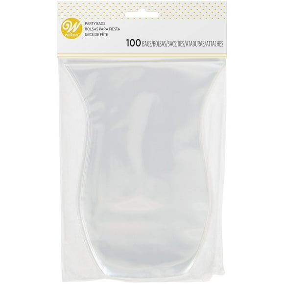 Sacs-gâteries formés transparents Wilton Sacs-gâteries, 100 unités
