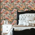 thumbnail image 2 of Vintage Floral Contact Paper Peel and Stick Wallpaper Soft Pastel Art Print Gentle Light Shabby Edges 23.6in x 9.8ft Self Adhesive Removable Wall Paper for Nursery Bedroom Cabinets Drawers, 2 of 8