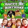 thumbnail image 6 of Custom Happy Birthday Decorations Backdrop, Personalized Glitter Sign, Banner, Party Supplies Photo Background for Men, Women 5*3FT, 6 of 7