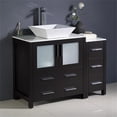 thumbnail image 2 of Fresca Torino 42" Espresso Modern Bathroom Cabinets w/ Top & Vessel Sink, 2 of 3