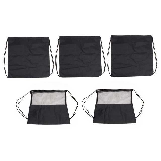 MasteelfCA 5pcs Outdoor Sports Bag Drawstring Pouch Sack Bag Sports Storage Bag