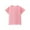 Pink, variant on Kovlvoll Infant Baby Clothes Summer Tops Cute Solid Color Crewneck Shirts Newborn Girls Short Sleeve Top