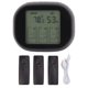 thumbnail image 1 of Termómetro-higrómetro inalámbrico de visión nocturna, monitor de temperatura y humedad interior y exterior para el hogar, la fábrica y la oficina, interruptor Celsius/Fahrenheit, 1 of 8