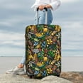 thumbnail image 7 of Rateoe Hawaiian Culture Symbols Printed Luggage Cover, Suitcase Protector Fits 18-32 Inch Luggage-Small, 7 of 7