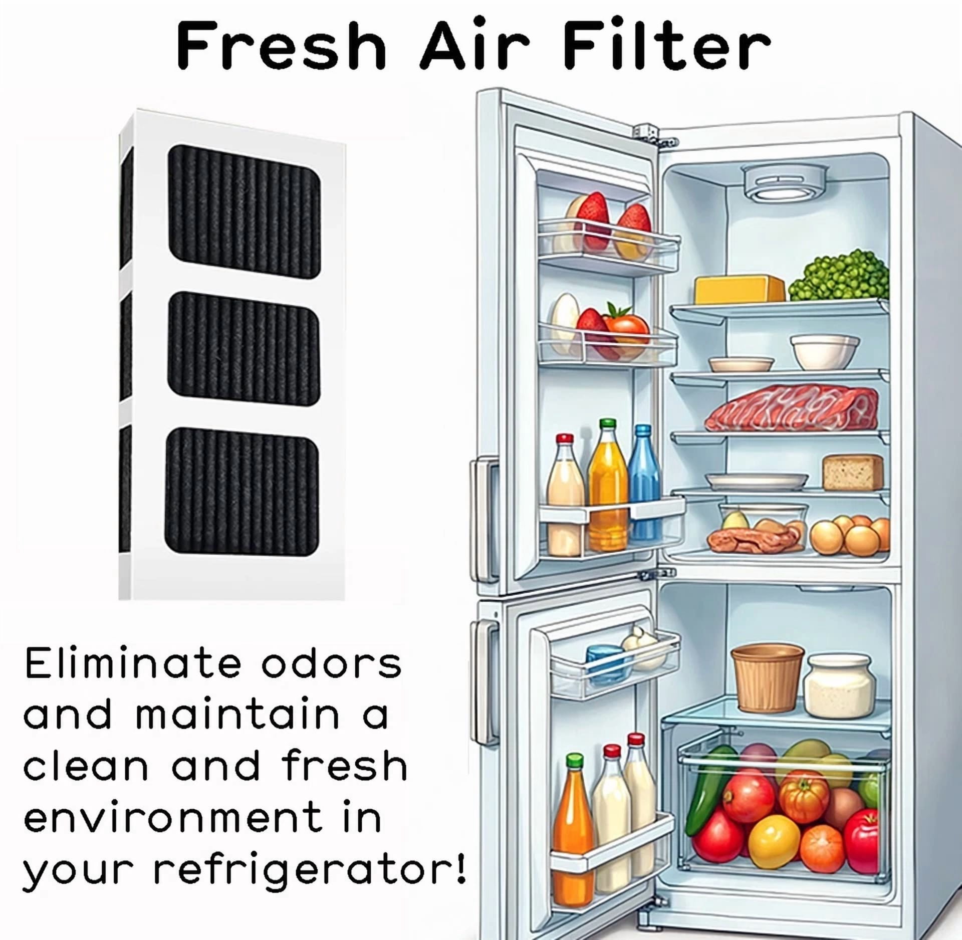 4X Paultra 2 Air Filters For Frigidaire Electrolux 5303918847, Pd00044143, Cf24