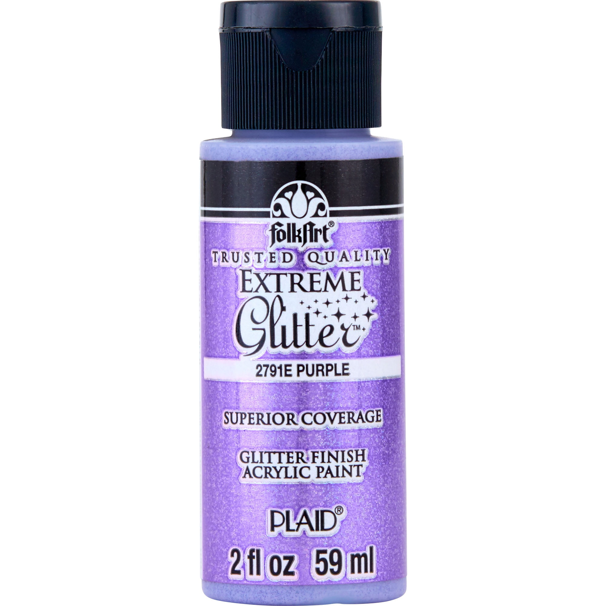 FolkArt 2791E Extreme Glitter Acrylic Craft Paint, Glitter Finish