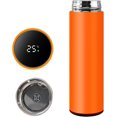 thumbnail image 6 of Smart Water Bottle Stainless Steel Vacuum Flask,Travel Mug with Smart LCD Touch Screen, Keep Hot Or Cold, Car Portable Travel Tea Coffee Vacuum Thermoses Cup,Insulated Water Bottle (Orange), 6 of 12