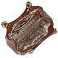 thumbnail image 5 of Brahmin Elisa Toasted Almond Hayes Brown/Pecan/Burgundy/Pink Satchel, 5 of 10