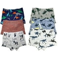 thumbnail image 3 of B&Q 6 PK Cotton Toddler Boys Boxer Briefs - Sizes 4T to 8T | Kids Underwear, 3 of 6