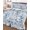 White Dark Blue, variant on Twin Quilt Bedding Set, Coastal Nautical Reversible Summer Quilt 3 Pieces, Summer Ocean Sea Blue Plaid Checkered Lightweight Bedspreads Coverlets with 2 Pillow Shams for All Seasons