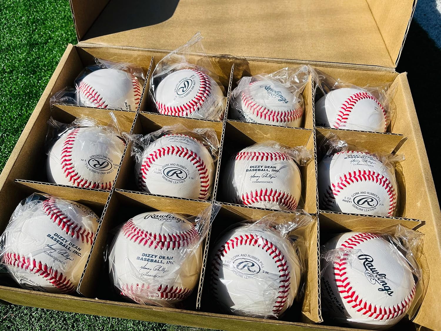 Rawlings | Dizzy Dean Youth League Baseballs | Competition Grade | RDZY1 | Youth/14U | Multiple Count Options