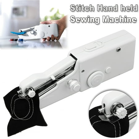 Mini Portable Smart Electric Tailor Stitch Hand-held Sewing Machine Home