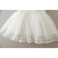 thumbnail image 3 of Baby Girls Baptism Dress Christening Gown with Bonnet Embroidery Lace Design 6-12M, 3 of 4