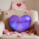 thumbnail image 4 of Decoraciones para San Valentín, adornos para San Valentín, regalos para San Valentín, almohadas de peluche con forma de corazón que brillan en la oscuridad, almohadas de peluche con forma de corazón,, 4 of 6