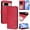 Rose Red, variant on For Google Pixel 8a Litter Panda Embossing Leather Phone Case with RFID Blocking Card Slot Wallet Magnetic Clasp Lanyard Flip Stand Case,Blue,For Google Pixel 8a