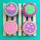 thumbnail image 3 of Molde plástico Mooncake 125g, sello de primavera, cortador de galletas, accesorio para hornear bricolaje Feliz Sencillez, 3 of 5