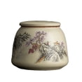 thumbnail image 1 of Ceramic Tea Caddy Household Tea Storage Container Tins Jar With Airtight Lid For Coffee, Nuts, Herb, Spice, Sugar, 1 of 4