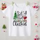 thumbnail image 1 of Camiseta con estampado de ciervo de Feliz Navidad, camiseta de Navidad para chico, ropa para niño, Tops, traje de fiesta de Navidad para niño y niña, regalos de vacaciones para niño, 1 of 4