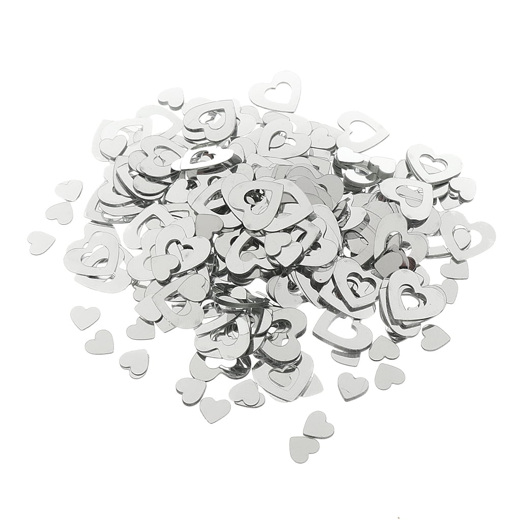 Quality Table Top Confetti Wedding & Party Decorations for Sprinkle & Scatter 