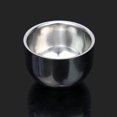 thumbnail image 2 of Tasse à Savon à Raser Durable en Acier Inoxydable pour Hommes LEEYNEERMen, Bol de Rasage Brillant (Argent), 2 of 5