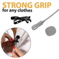 thumbnail image 2 of Lavalier Microphone Clips Metal Clip Clamp Studio Microphone Accessories Set, 2 of 5