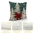 thumbnail image 4 of Christmas Pillow Covers Red White Christmas Tree Snowflakes Decor Throw Pillows Winter Xmas Holiday Outdoor Cushion Cases for Couch Bed Decorations, 4 of 5