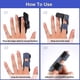 thumbnail image 5 of 2 Pcs Finger Splints,finger Support - Trigger Finger Splint With Adjustable, 5 of 5