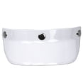 thumbnail image 1 of Tignapoo Pare-Soleil Universel pour Moto à 3 Boutons-Pression - Design Rétro Rabattable pour Casques Ouverts, Anti-UV, Anti-Buée, Résistant aux Rayures, Protection en Polycarbonate de Haute Qualité., 1 of 7
