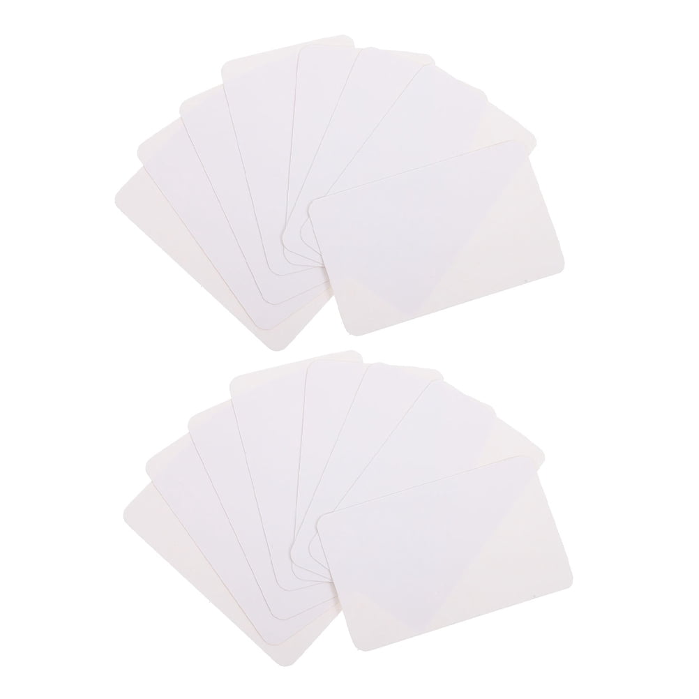 ELAYARD 300Pcs Small Note Card White Paper Memo Cards for Crafters Minimalist